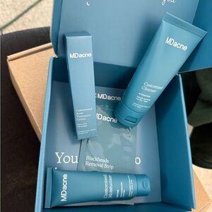 MDacne Blue Skincare Trio